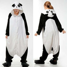 Load image into Gallery viewer, 2019  Adults Animal Pajamas Sets Cartoon Sleepwear Unicorn Onesies Stitch Kigurumi Unicornio Women Men Warm Flannel Hooded - Ole Misc.