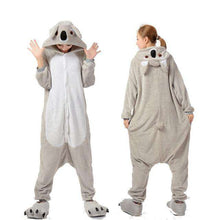 Load image into Gallery viewer, 2019  Adults Animal Pajamas Sets Cartoon Sleepwear Unicorn Onesies Stitch Kigurumi Unicornio Women Men Warm Flannel Hooded - Ole Misc.
