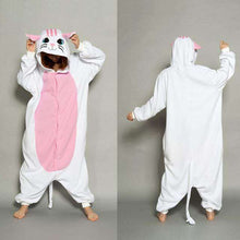 Load image into Gallery viewer, 2019  Adults Animal Pajamas Sets Cartoon Sleepwear Unicorn Onesies Stitch Kigurumi Unicornio Women Men Warm Flannel Hooded - Ole Misc.