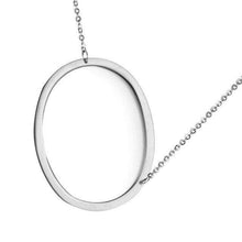 Load image into Gallery viewer, Stainless Steel Initial Letter Necklace Alphabet Name Jewelry Personalized Groomsman Bridesmaid Gift for Men/Women - Ole Misc.