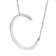 Load image into Gallery viewer, Stainless Steel Initial Letter Necklace Alphabet Name Jewelry Personalized Groomsman Bridesmaid Gift for Men/Women - Ole Misc.