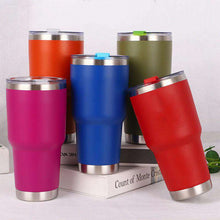 Load image into Gallery viewer, Double Wall Insulation Stainless Steel Tumbler Vacuum Portable Travel Mug Cup - Ole Misc.