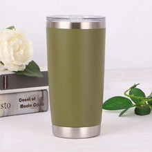 Load image into Gallery viewer, Double Wall Insulation Stainless Steel Tumbler Vacuum Portable Travel Mug Cup - Ole Misc.