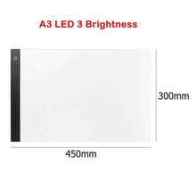 Load image into Gallery viewer, VKTECH A3/A5 LED Digital Tablet LED Light Box Touch Control Dimmable Drawing - Ole Misc.