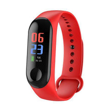 Load image into Gallery viewer, M3 Smart Watch Bracelet Men Women Blood Pressure Heart Rate Monitor Waterproof Fitness tracker Smart Band High Definition Color - Ole Misc.