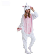 Load image into Gallery viewer, Kids Kigurumi Onesie Unicorn Pajamas For Children Animal Cartoon Blanket Sleepers Baby Costume Winter Boy Girl Licorne Jumspuit - Ole Misc.