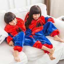 Load image into Gallery viewer, Kids Kigurumi Onesie Unicorn Pajamas For Children Animal Cartoon Blanket Sleepers Baby Costume Winter Boy Girl Licorne Jumspuit - Ole Misc.