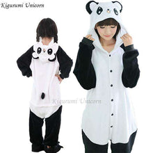 Load image into Gallery viewer, Kigurumi Unicorn Pajama Adult Animal Stitch Onesie Boys Girls Women Men  Couple 2019 Winter Pajama Suit Sleepwear Flannel Pijama - Ole Misc.