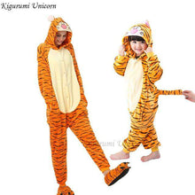 Load image into Gallery viewer, Kigurumi Unicorn Pajama Adult Animal Stitch Onesie Boys Girls Women Men  Couple 2019 Winter Pajama Suit Sleepwear Flannel Pijama - Ole Misc.
