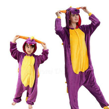 Load image into Gallery viewer, Kigurumi Unicorn Pajama Adult Animal Stitch Onesie Boys Girls Women Men  Couple 2019 Winter Pajama Suit Sleepwear Flannel Pijama - Ole Misc.