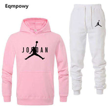 Load image into Gallery viewer, Brand Jordan Clothing Men's Casual Sweatshirts Pullover Men tracksuit Hoodies Two Piece +Pants Sport Shirts Autumn Winter Set - Ole Misc.