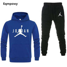 Load image into Gallery viewer, Brand Jordan Clothing Men's Casual Sweatshirts Pullover Men tracksuit Hoodies Two Piece +Pants Sport Shirts Autumn Winter Set - Ole Misc.
