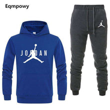 Load image into Gallery viewer, Brand Jordan Clothing Men's Casual Sweatshirts Pullover Men tracksuit Hoodies Two Piece +Pants Sport Shirts Autumn Winter Set - Ole Misc.