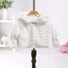 Load image into Gallery viewer, Children's Girls Fur Coat Winter Jackets Kids Faux Fur Coats Hooded Overcoat Thicken Topcoat Toddler Warm Town Clothes - Ole Misc.