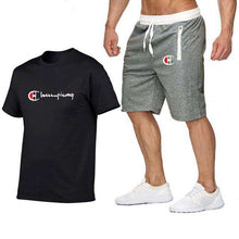 Load image into Gallery viewer, YXYM Summer New Men's Shorts Casual Suits Sportswear Mens Clothing Man Sets Pants Male sweatshirt Men Brand Clothing - Ole Misc.