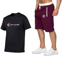 Load image into Gallery viewer, YXYM Summer New Men's Shorts Casual Suits Sportswear Mens Clothing Man Sets Pants Male sweatshirt Men Brand Clothing - Ole Misc.