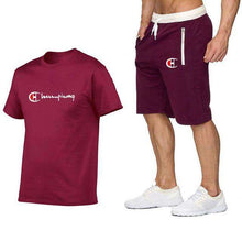 Load image into Gallery viewer, YXYM Summer New Men's Shorts Casual Suits Sportswear Mens Clothing Man Sets Pants Male sweatshirt Men Brand Clothing - Ole Misc.