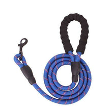 Load image into Gallery viewer, Large Dog Rope 2m 1.5m Medium and large Dog Reflective Leashes With Comfortable grip Walking Pet Dog Collar strong Traction Harness Round Mountain Climbing Nylon Medium Dog Lead Belt 7 colors 1.2cm diameter rope - Ole Misc.