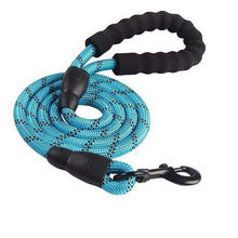 Load image into Gallery viewer, Large Dog Rope 2m 1.5m Medium and large Dog Reflective Leashes With Comfortable grip Walking Pet Dog Collar strong Traction Harness Round Mountain Climbing Nylon Medium Dog Lead Belt 7 colors 1.2cm diameter rope - Ole Misc.