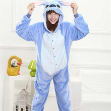 Load image into Gallery viewer, Kigurumi Pajama Adult Animal Unicorn Stitch Onesie Women Men Boys Girls Couple 2019 Winter Pajamas Suit Sleepwear Flannel Pijama - Ole Misc.