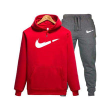 Load image into Gallery viewer, Chao Brand  Printing Men's Hooded Hoodie Comfortable Casual Cotton Hoodie + Jogging Sports Pants 2019 New Men's Clothing - Ole Misc.