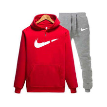 Load image into Gallery viewer, Chao Brand  Printing Men's Hooded Hoodie Comfortable Casual Cotton Hoodie + Jogging Sports Pants 2019 New Men's Clothing - Ole Misc.