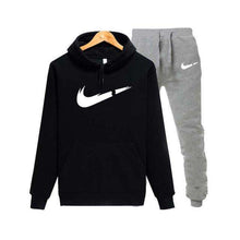 Load image into Gallery viewer, Chao Brand  Printing Men's Hooded Hoodie Comfortable Casual Cotton Hoodie + Jogging Sports Pants 2019 New Men's Clothing - Ole Misc.