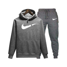 Load image into Gallery viewer, Chao Brand  Printing Men's Hooded Hoodie Comfortable Casual Cotton Hoodie + Jogging Sports Pants 2019 New Men's Clothing - Ole Misc.
