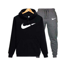 Load image into Gallery viewer, Chao Brand  Printing Men's Hooded Hoodie Comfortable Casual Cotton Hoodie + Jogging Sports Pants 2019 New Men's Clothing - Ole Misc.