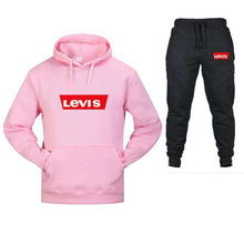Load image into Gallery viewer, 2019 new brand Lev sportswear men's hooded + sports pants suit 2 casual clothing O-neck fashion printed cotton hoodie jacket - Ole Misc.