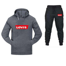 Load image into Gallery viewer, 2019 new brand Lev sportswear men's hooded + sports pants suit 2 casual clothing O-neck fashion printed cotton hoodie jacket - Ole Misc.