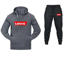 Load image into Gallery viewer, 2019 new brand Lev sportswear men's hooded + sports pants suit 2 casual clothing O-neck fashion printed cotton hoodie jacket - Ole Misc.