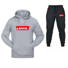 Load image into Gallery viewer, 2019 new brand Lev sportswear men's hooded + sports pants suit 2 casual clothing O-neck fashion printed cotton hoodie jacket - Ole Misc.