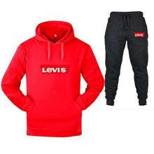 Load image into Gallery viewer, 2019 new brand Lev sportswear men's hooded + sports pants suit 2 casual clothing O-neck fashion printed cotton hoodie jacket - Ole Misc.