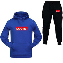 Load image into Gallery viewer, 2019 new brand Lev sportswear men's hooded + sports pants suit 2 casual clothing O-neck fashion printed cotton hoodie jacket - Ole Misc.