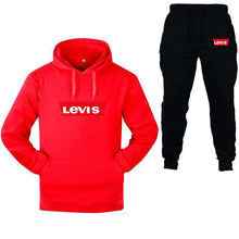Load image into Gallery viewer, 2019 new brand Lev sportswear men's hooded + sports pants suit 2 casual clothing O-neck fashion printed cotton hoodie jacket - Ole Misc.