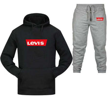 Load image into Gallery viewer, 2019 new brand Lev sportswear men's hooded + sports pants suit 2 casual clothing O-neck fashion printed cotton hoodie jacket - Ole Misc.