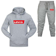 Load image into Gallery viewer, 2019 new brand Lev sportswear men's hooded + sports pants suit 2 casual clothing O-neck fashion printed cotton hoodie jacket - Ole Misc.