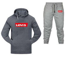 Load image into Gallery viewer, 2019 new brand Lev sportswear men's hooded + sports pants suit 2 casual clothing O-neck fashion printed cotton hoodie jacket - Ole Misc.