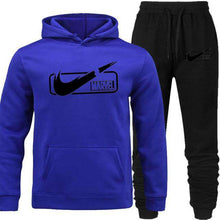 Load image into Gallery viewer, Autumn Winter Set Pullover Cotton Men tracksuit Hoodies Brand Clothing Men's Casual Sweatshirts Two Piece +Pants Sport - Ole Misc.