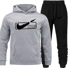 Load image into Gallery viewer, Autumn Winter Set Pullover Cotton Men tracksuit Hoodies Brand Clothing Men's Casual Sweatshirts Two Piece +Pants Sport - Ole Misc.
