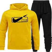 Load image into Gallery viewer, Autumn Winter Set Pullover Cotton Men tracksuit Hoodies Brand Clothing Men's Casual Sweatshirts Two Piece +Pants Sport - Ole Misc.