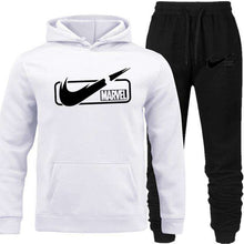Load image into Gallery viewer, Autumn Winter Set Pullover Cotton Men tracksuit Hoodies Brand Clothing Men's Casual Sweatshirts Two Piece +Pants Sport - Ole Misc.