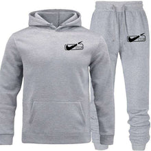 Load image into Gallery viewer, Autumn Winter Set Pullover Cotton Men tracksuit Hoodies Brand Clothing Men's Casual Sweatshirts Two Piece +Pants Sport - Ole Misc.