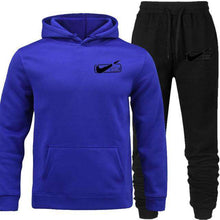 Load image into Gallery viewer, Autumn Winter Set Pullover Cotton Men tracksuit Hoodies Brand Clothing Men's Casual Sweatshirts Two Piece +Pants Sport - Ole Misc.