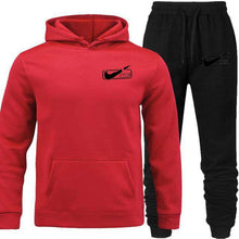 Load image into Gallery viewer, Autumn Winter Set Pullover Cotton Men tracksuit Hoodies Brand Clothing Men's Casual Sweatshirts Two Piece +Pants Sport - Ole Misc.