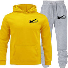 Load image into Gallery viewer, Autumn Winter Set Pullover Cotton Men tracksuit Hoodies Brand Clothing Men's Casual Sweatshirts Two Piece +Pants Sport - Ole Misc.