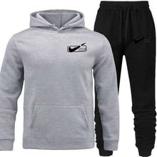 Load image into Gallery viewer, Autumn Winter Set Pullover Cotton Men tracksuit Hoodies Brand Clothing Men's Casual Sweatshirts Two Piece +Pants Sport - Ole Misc.