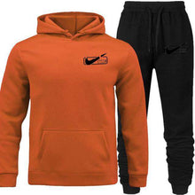 Load image into Gallery viewer, Autumn Winter Set Pullover Cotton Men tracksuit Hoodies Brand Clothing Men's Casual Sweatshirts Two Piece +Pants Sport - Ole Misc.