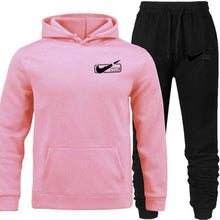 Load image into Gallery viewer, Autumn Winter Set Pullover Cotton Men tracksuit Hoodies Brand Clothing Men's Casual Sweatshirts Two Piece +Pants Sport - Ole Misc.